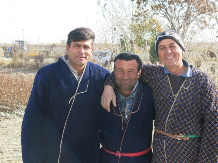 Premier jour de marche en Uzbekistan